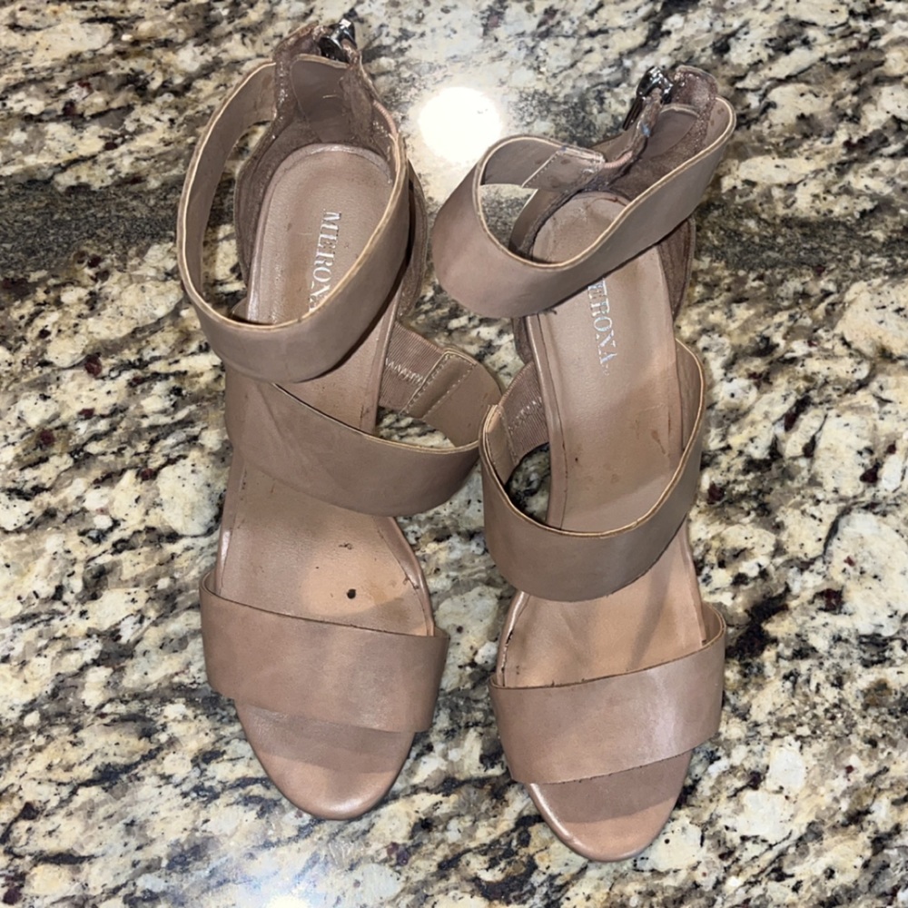 Nude Merona heels